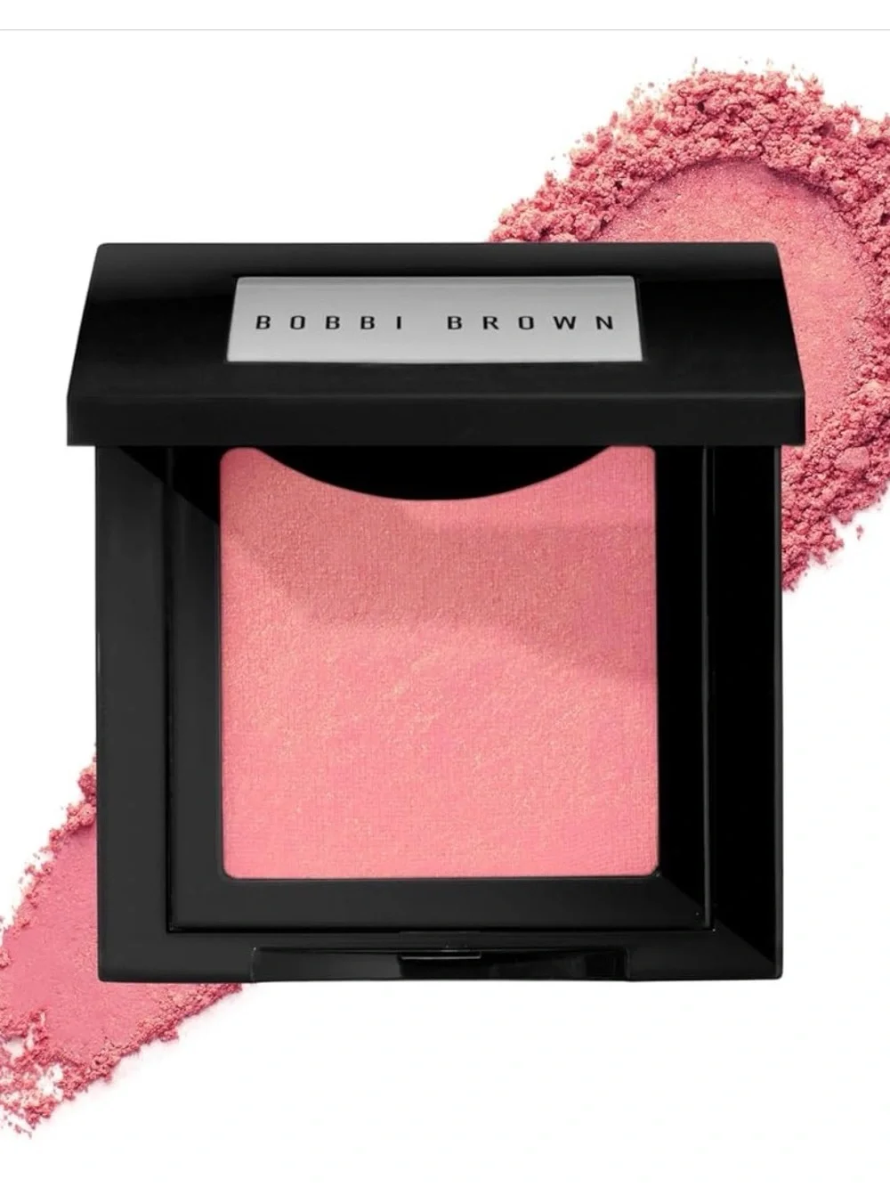 Bobbi Brown Single Blush Compact Rooftop Rose Shimmer Pink 0.12 oz / 3.5 g